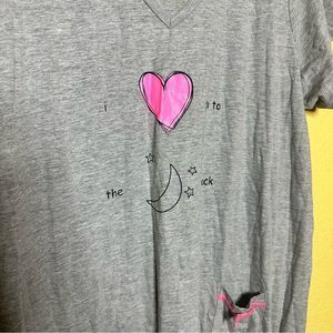 Nightshirt, Women, Plus-Size, Size 3X, Grey, New, Never Worn